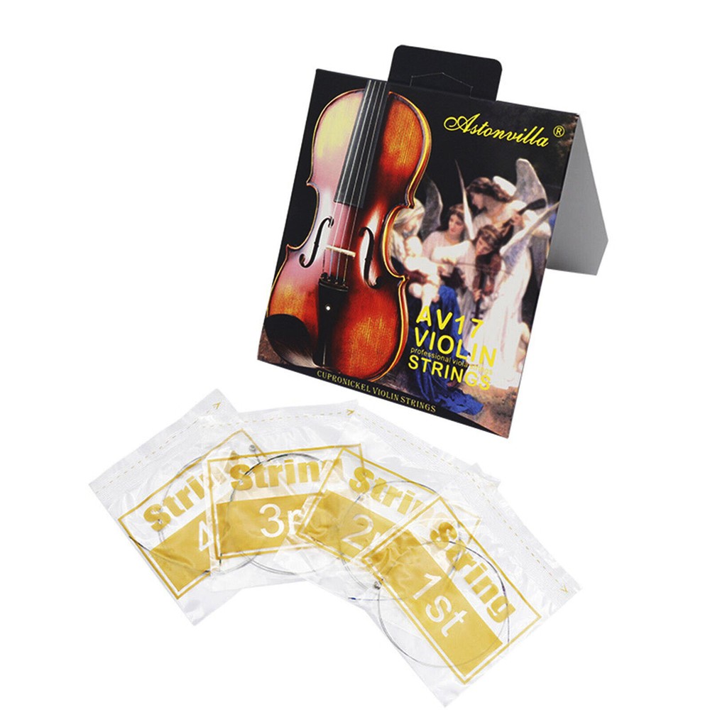 Adore Pro Violin Strings AV17 Set (E-A-D-G) String For 4/4, 3/4, 1/2, 1/4 Fiddle