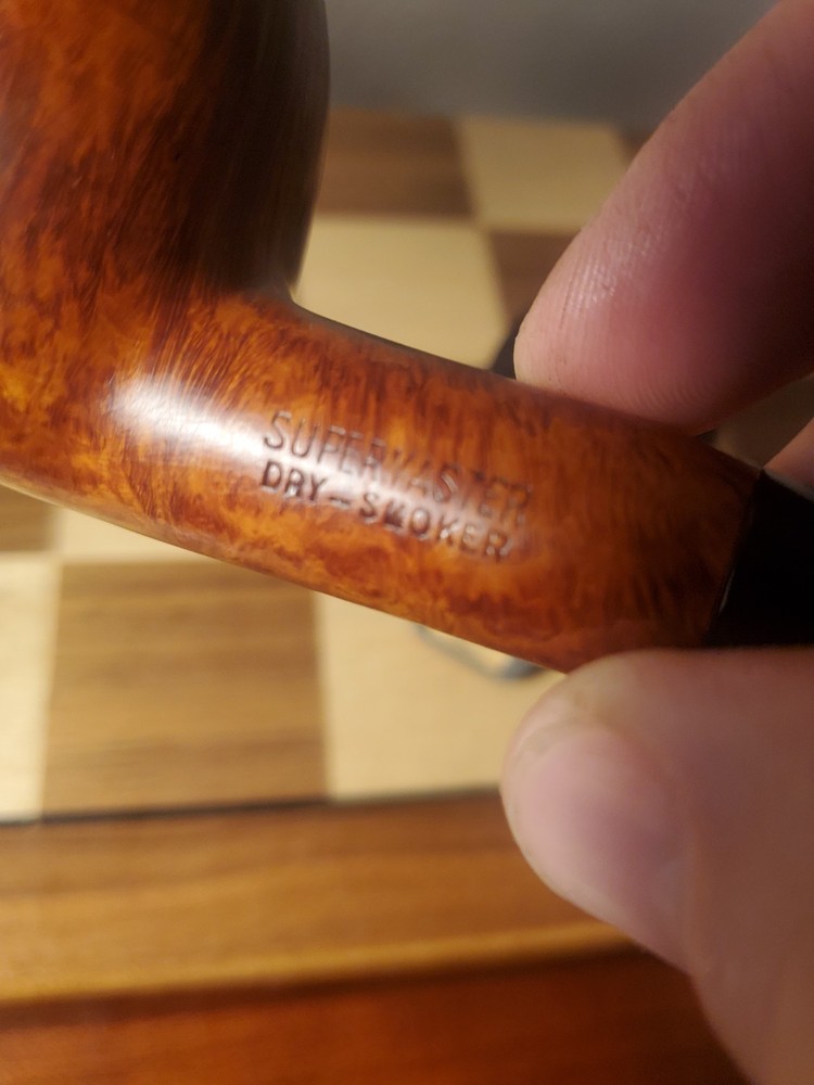Estate Supermaster Dry Smoker Apple Pipe