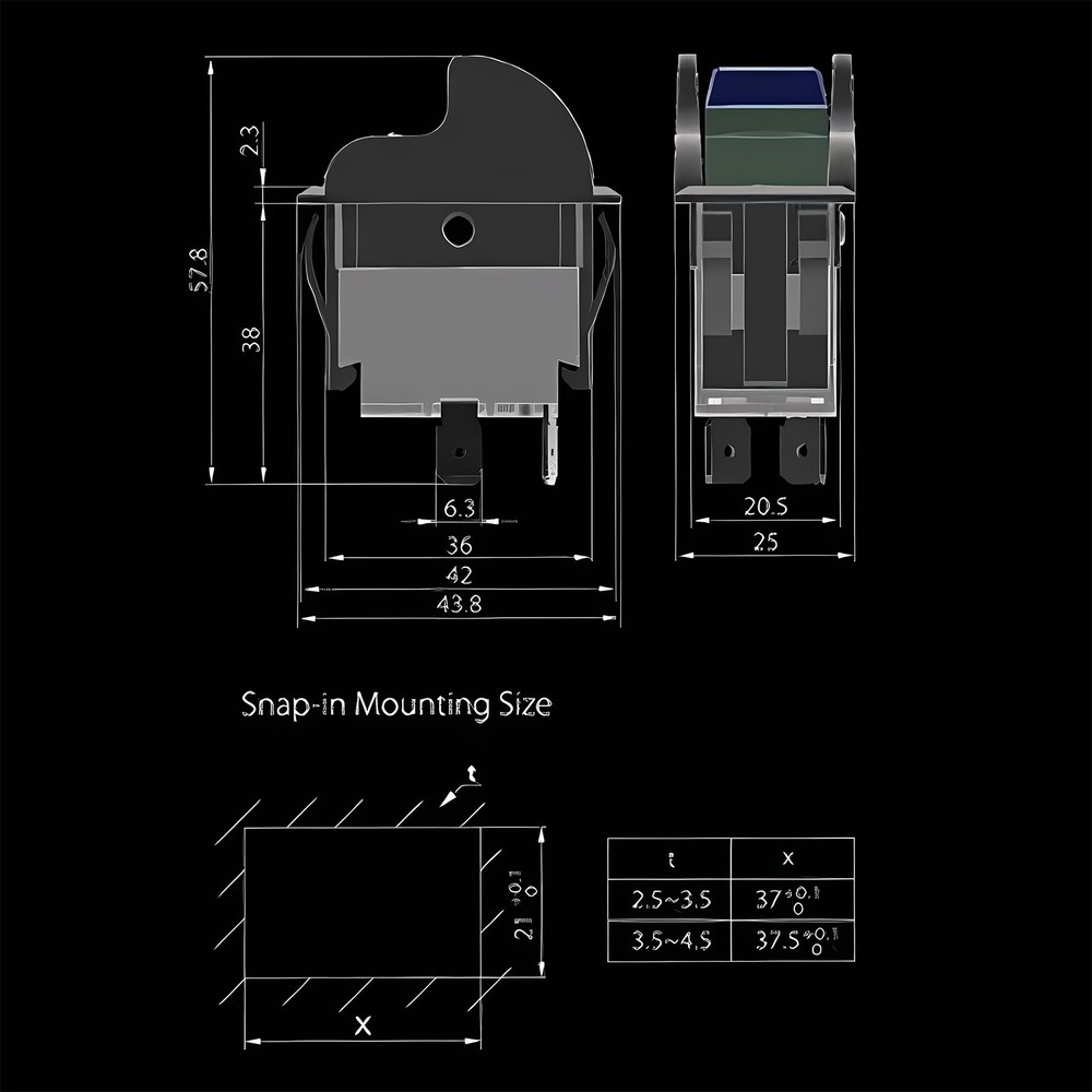 For DIY Projects Power Tool Switch Table Saw Switch Flame Retardant Housing