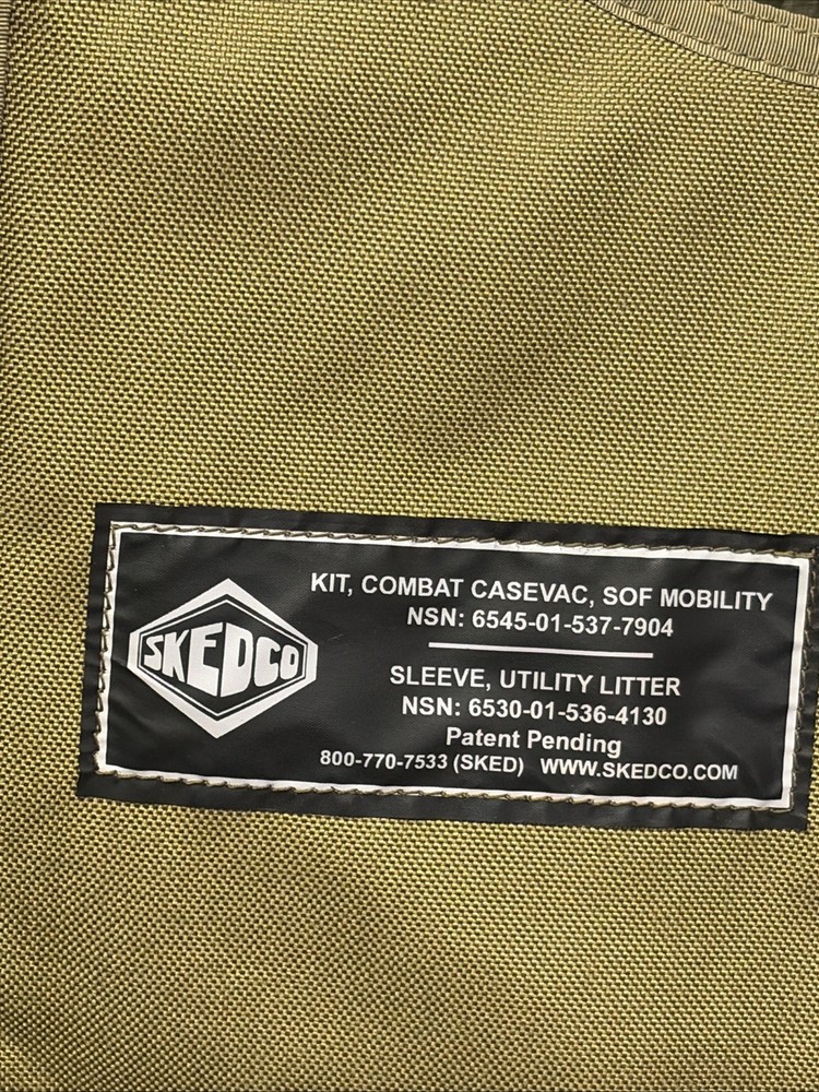 SKEDCO Combat Casevac SOF Mobility Kit Medic Bag w/ Supplies