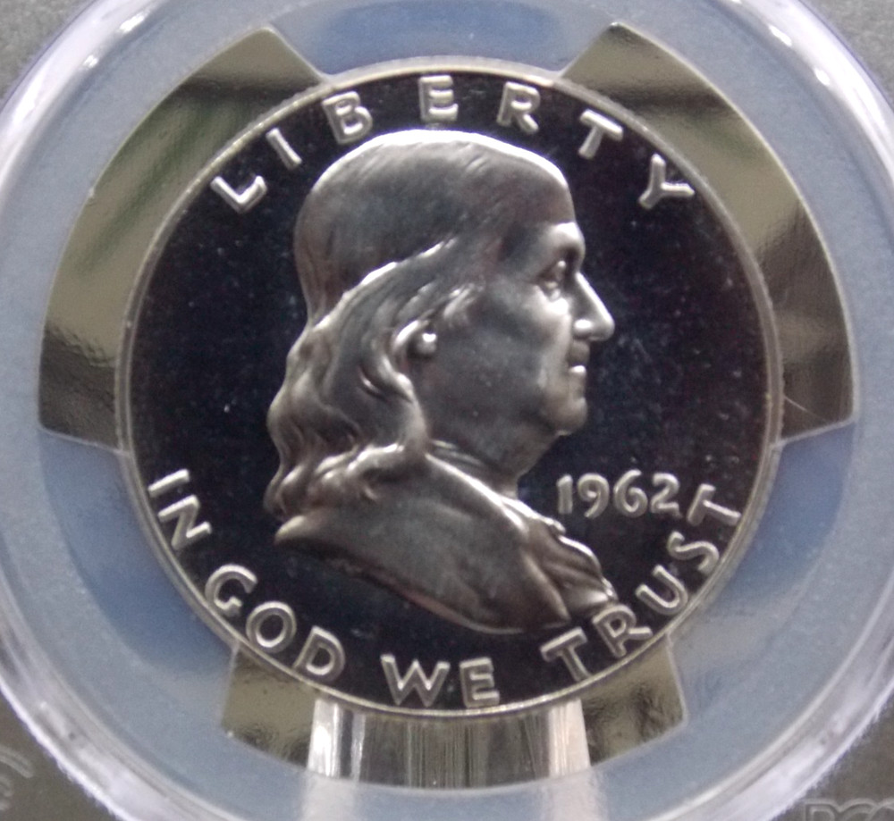 1962 Proof *FRANKLIN* Silver Half Dollar 50c PCGS PR67 #285 ECC&C, Inc.