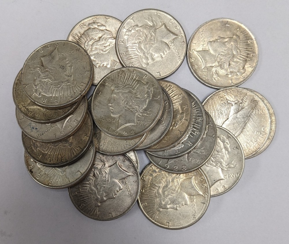 1921-1935 Peace Silver Dollar Random Dates Constitutional Silver XF/AU