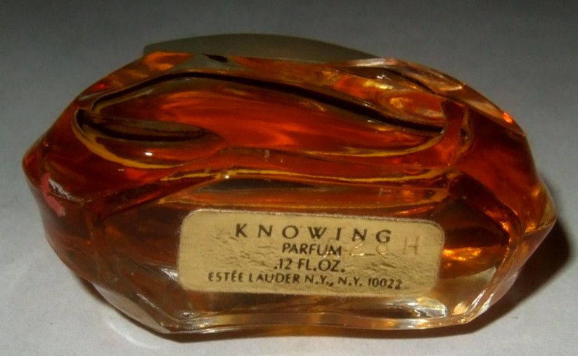 Miniature Estee Lauder Knowing Perfume Bottle .12 Oz