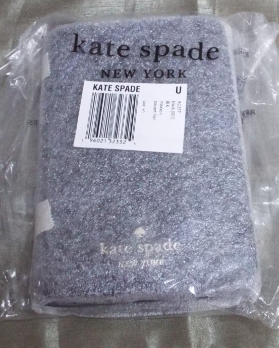 NWT Kate Spade Madison Saffiano Leather Passport Holder Black KC577