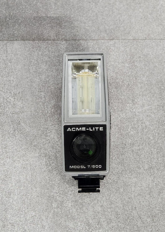 Vintage Acme-Lite T/800 Electronic Flash Unit - Thyristor Auto - Boxed, Untested