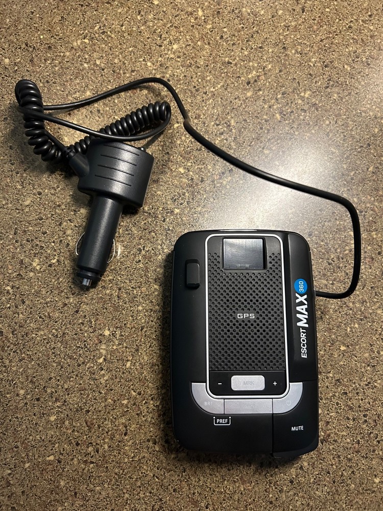 escort max 360c radar detector/laser & GPS