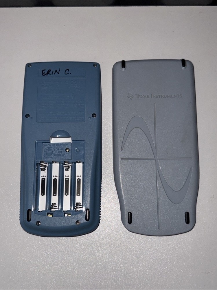 Texas Instruments TI-83 Plus Graphing Calculator - Blue - Tested & Working