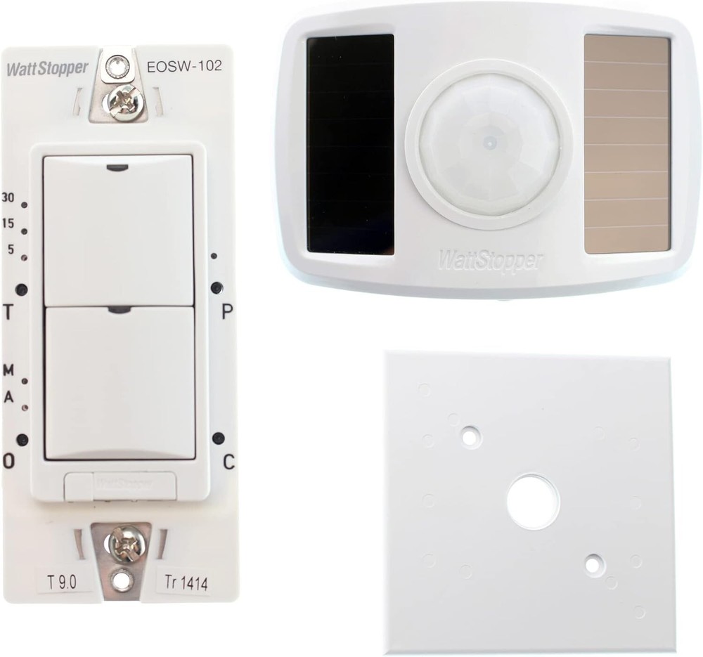 Wattstopper Wireless RF Occupancy Sensor 1, EOKT-102-W & RF switch, Free S&H