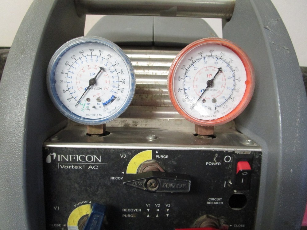 Inficon 714-202-G1 Vortex Dual Refrigerant Recovery Machine