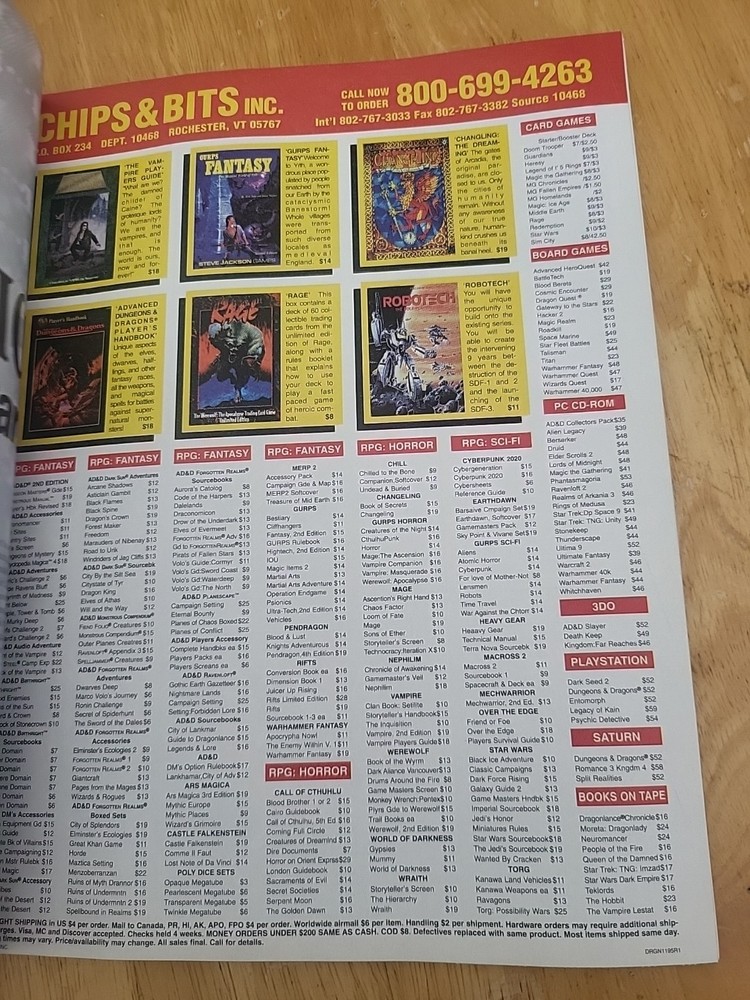 Dragon Magazine Issue #222