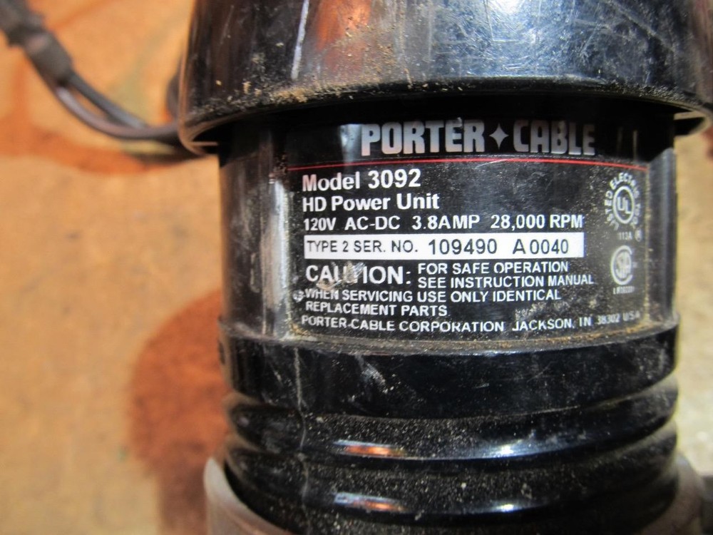 Porter Cable 3092 Laminate Trimmer Router with 3091 Base