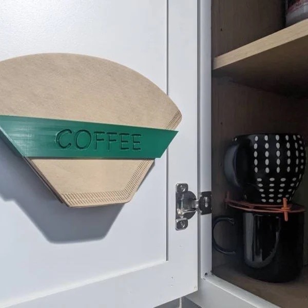 #4 Coffee Filter Wall Mounted Storage Melita Cone