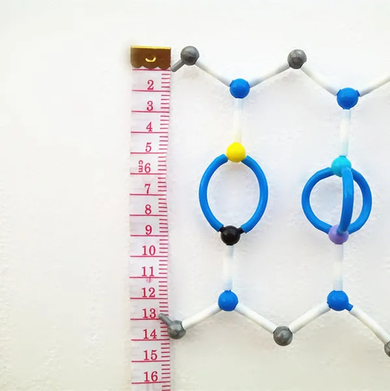 DNA Double Helix Molecular Structure Model Deoxyribonucleic Acid Bio-Genetic 10