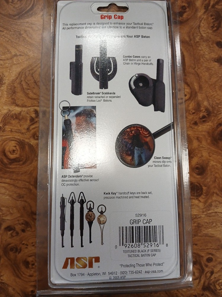 Grip Cap Tactical Baton Cap