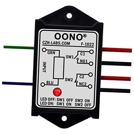 DPST 1NO 1NC 8Amp Power Relay Module Control Voltage AC/DC 24V