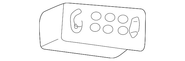 Genuine GM Control Module 9361921