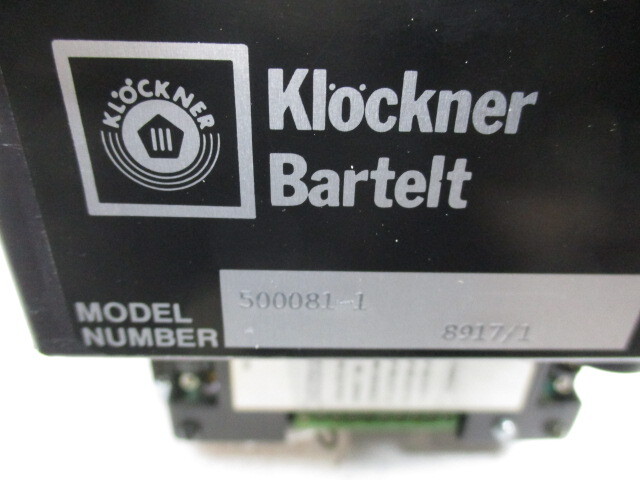 KLOCKNER 500081-1 UNMP
