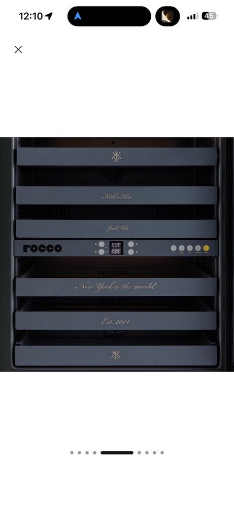 Kith for Rocco Super Smart Fridge - Black