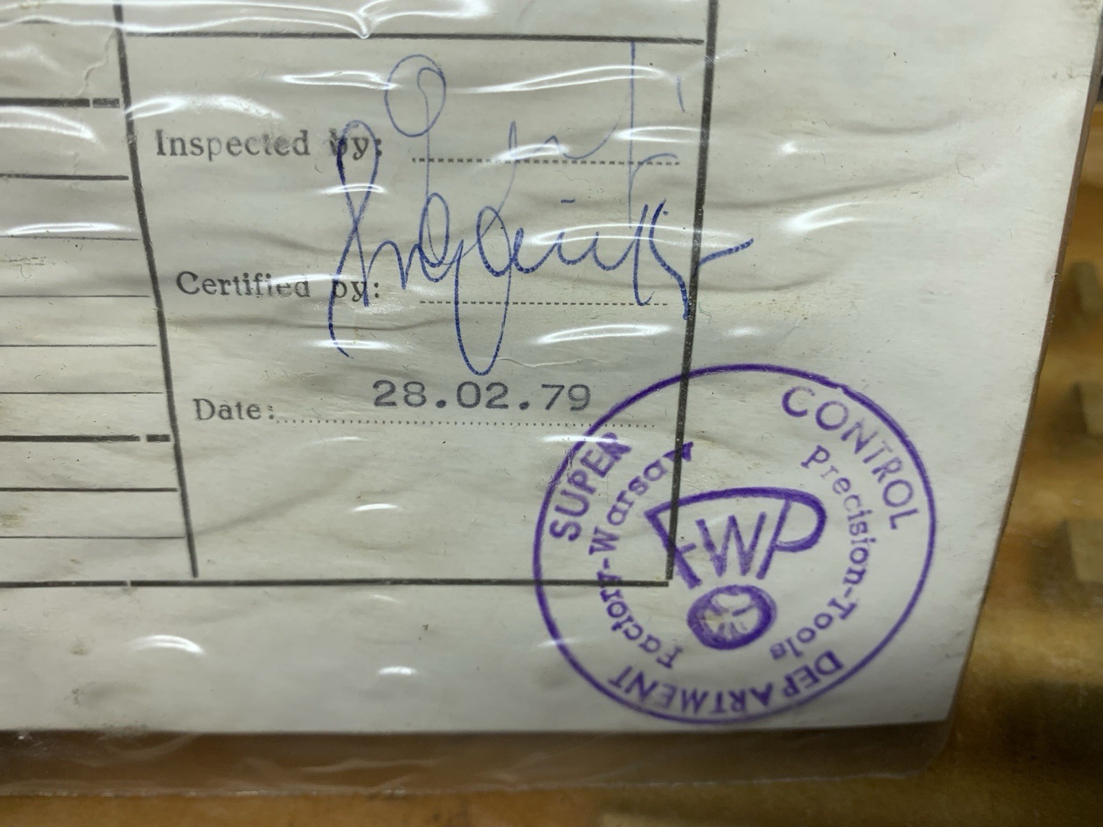 (NOS) 81 Piece Grade B Gage Block Set #516-904X Poland year 1979