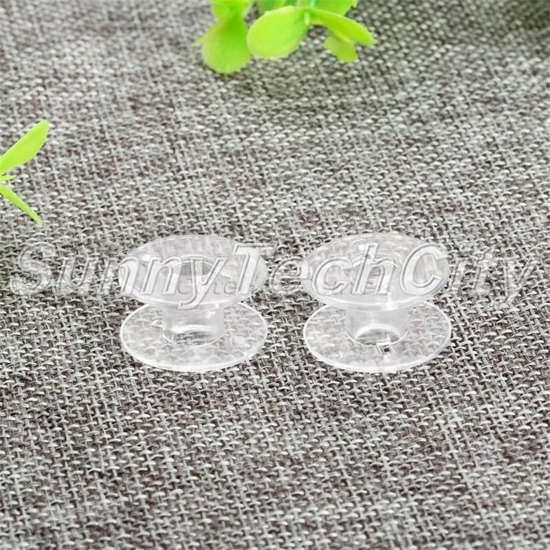 10X Clear Empty Thread Bobbin String Sewing Machine Spool for Sewing Machine