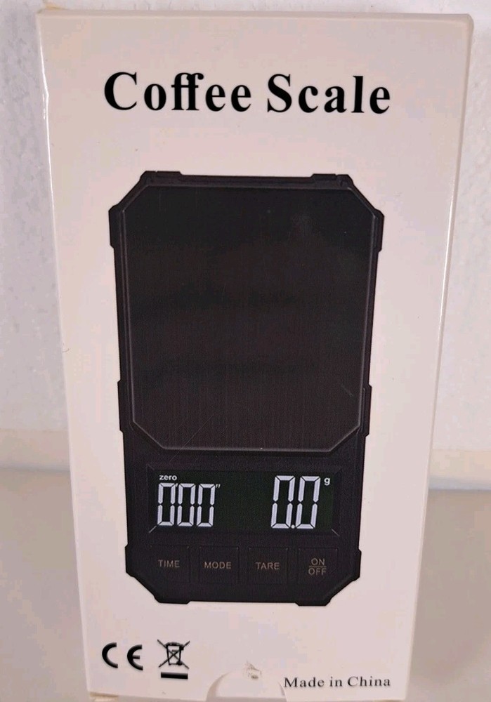 Exagram Coffee Scale with Timer 0.1 g/0.0035 oz Precise Graduation Pocket Dig...