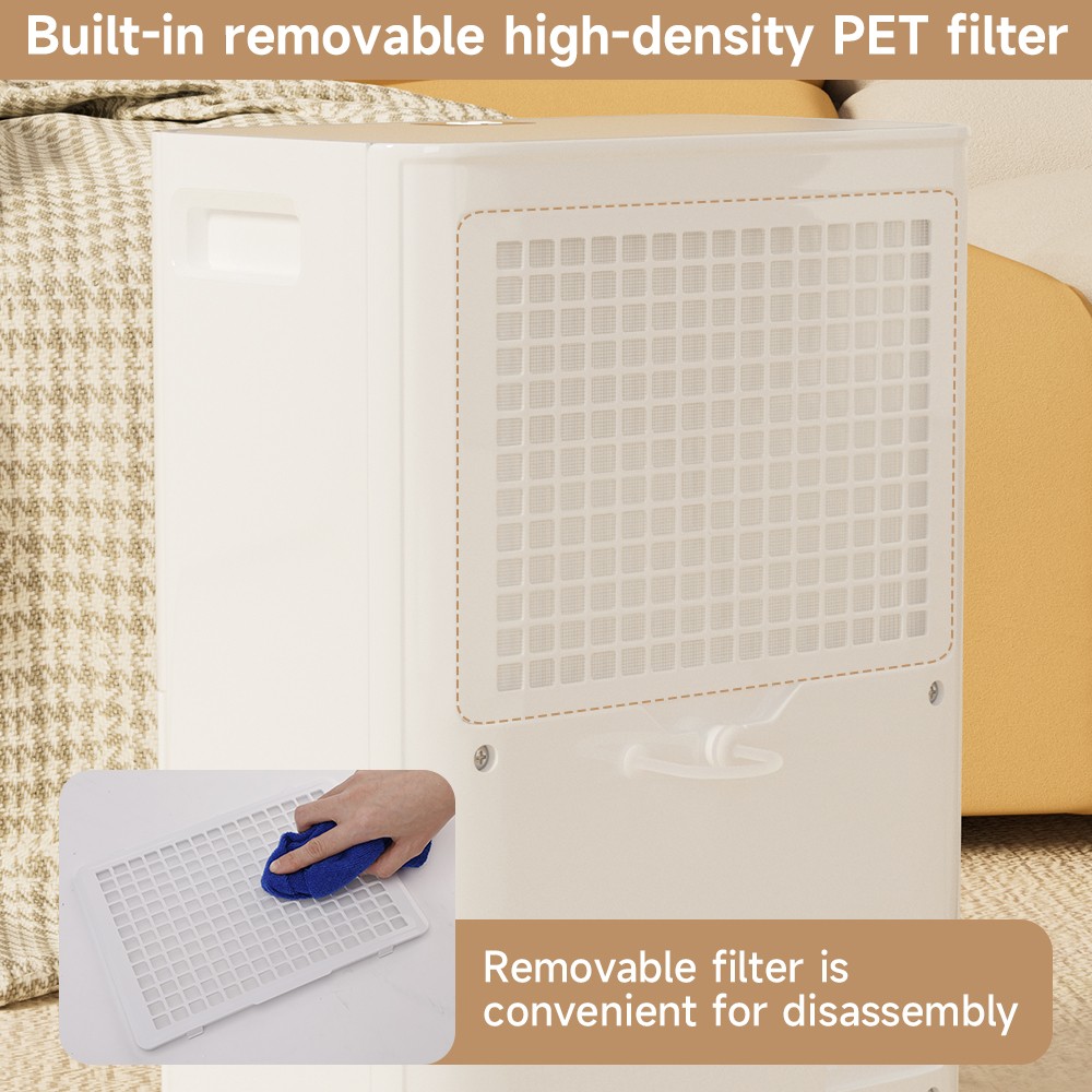 High-Efficiency Dehumidifier for 2500 Sq. Ft