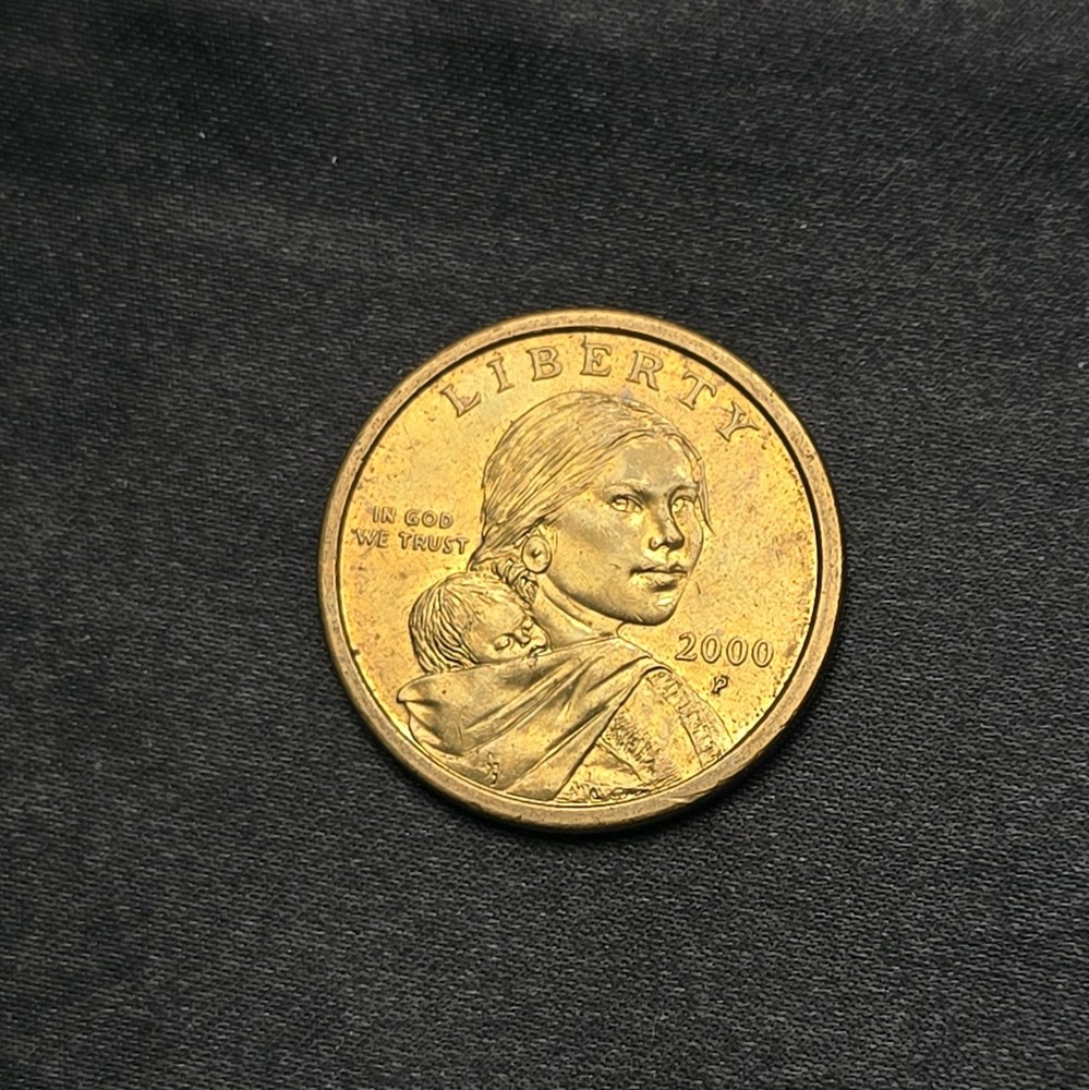 Rare 2000 P Sacagawea One Dollar Coin