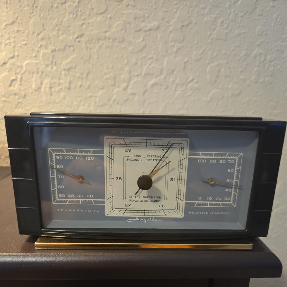 Vintage AIRGUIDE Barometer (Art Deco)