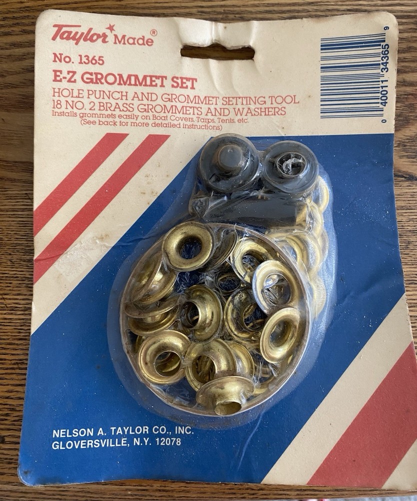 Taylor Made 1365 E-Z Brass Grommet Set
