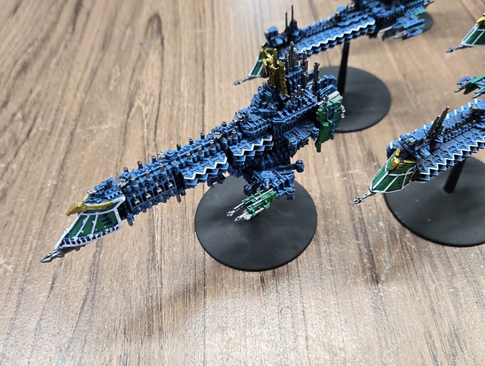 Painted Battlefleet Gothic Complete Imperial Army Fleet OOP Games Workshop