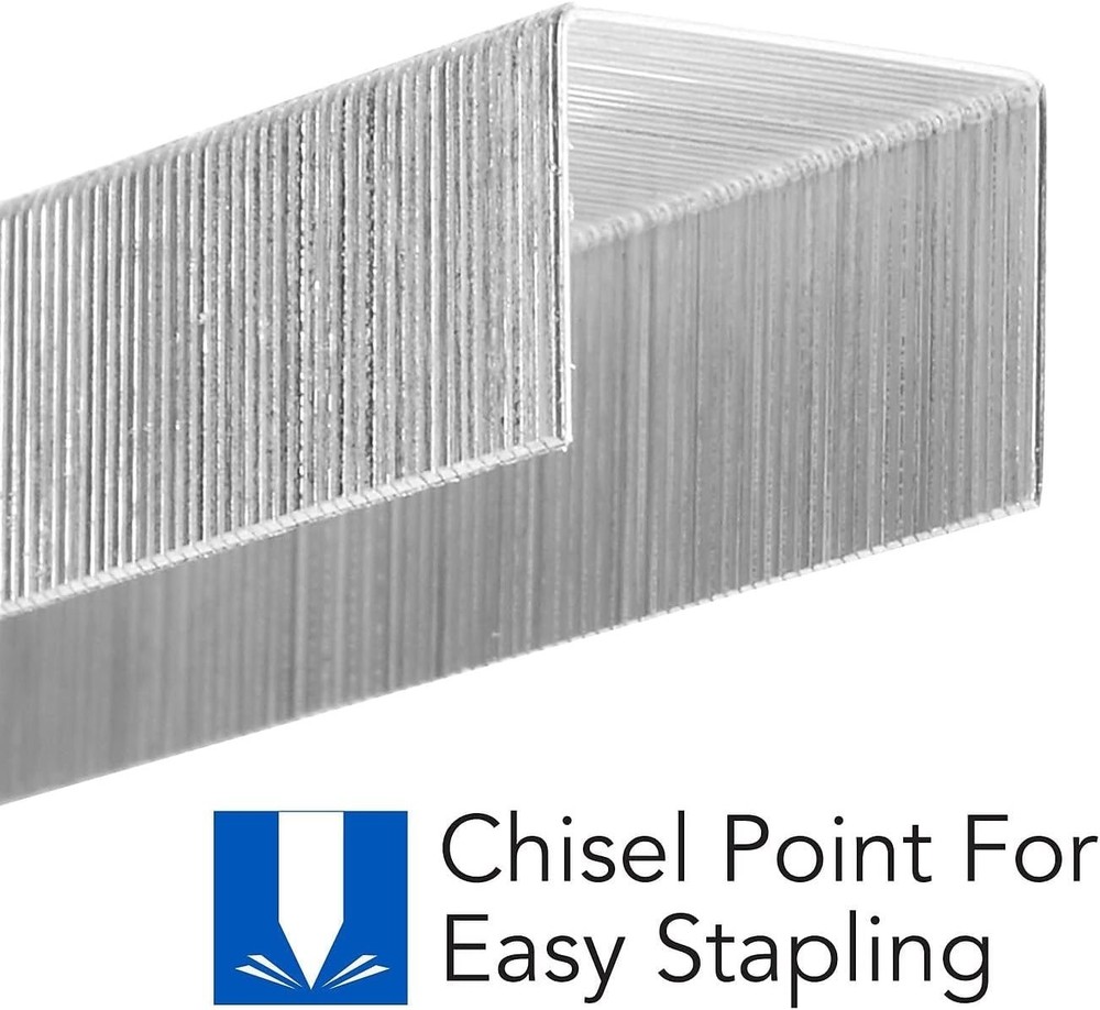 Effortless Stapling with Optima High Capacity Staples, 3/8" Length, 2500 Pack