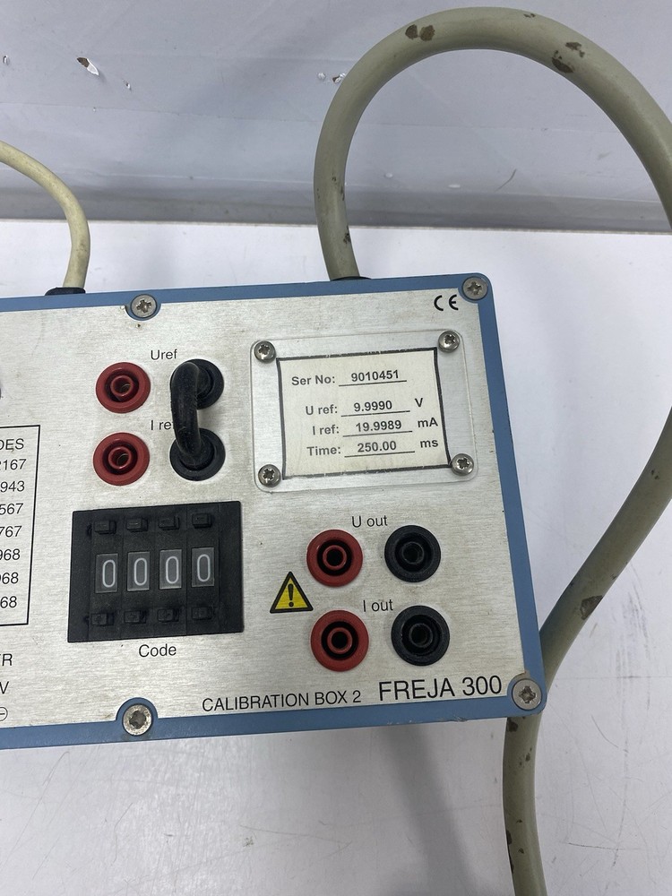 PROGRAMMA FREJA 300 CALIBRATION BOX 2
