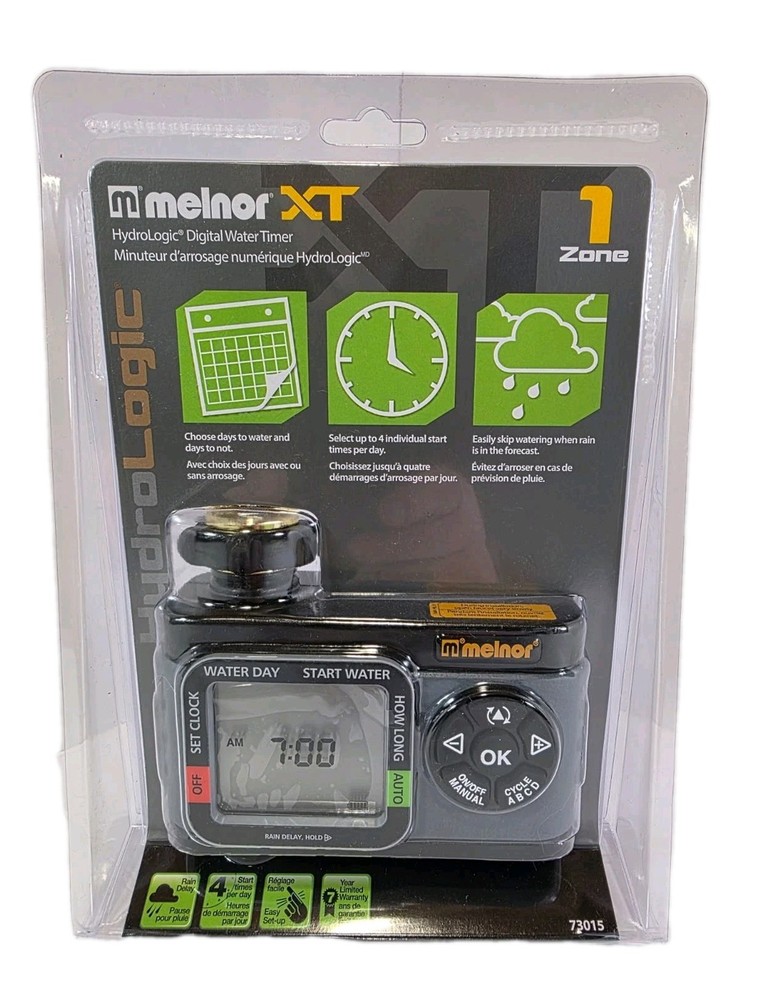 Melnor Hydrologic Digital Water Timer- Electronic Programmable Water Timer 73015