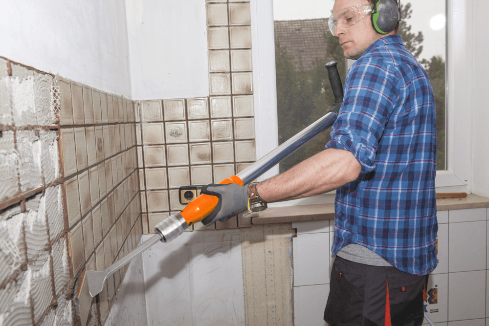 WEN 61635 5-in-1 Pneumatic Multi-Function Tool with Scraper, Shovel, and Chisel