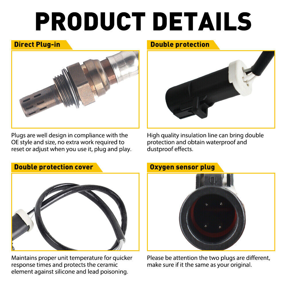 Motorcraft Oxygen O2 Sensor Set For 1997-2008 Ford F-150 Pickup 4.2L 4.6L 5.4L