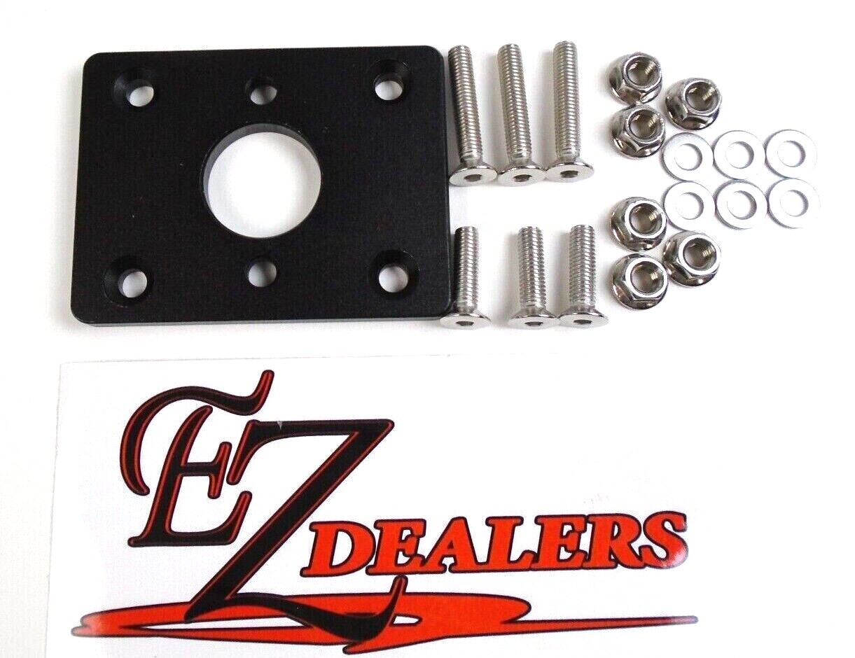 Brake Booster Eliminator Delete Plate ONLY BLACK For Honda Civic Acura Integra