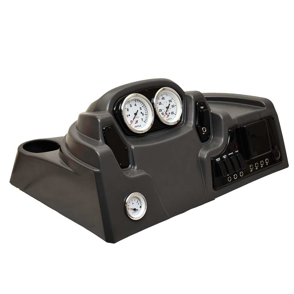 Crestliner Boat Dash Console Panel 2252844 | 2017 Kodiak 1800 SC Gray