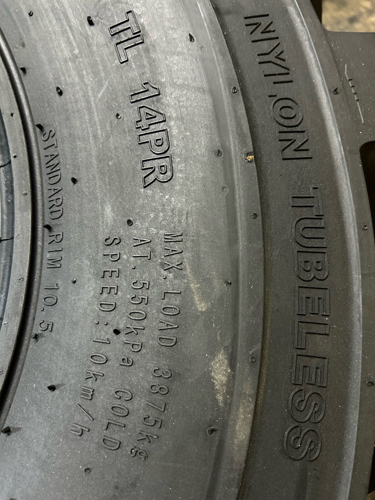 (1-Tire) 14X17.5 14 PLY ROAD CREW SKS DEEP SKID STEER TIRES 14-17.5 14175