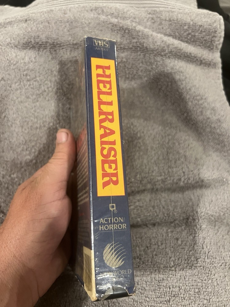 HELLRAISER First Release 1987 VHS HORROR movie *READ*