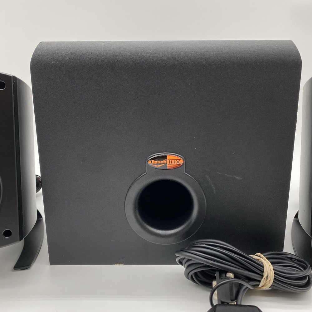 Klipsch ProMedia 2.1 THX Certified Computer Speaker System, Subwoofer, Grills