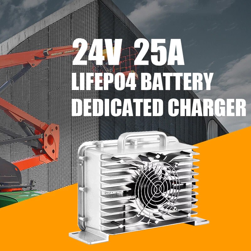 25.6Volt (24V) 25Amps Lithium Battery Charger for Genie JLG Skyjack Scissor Lift