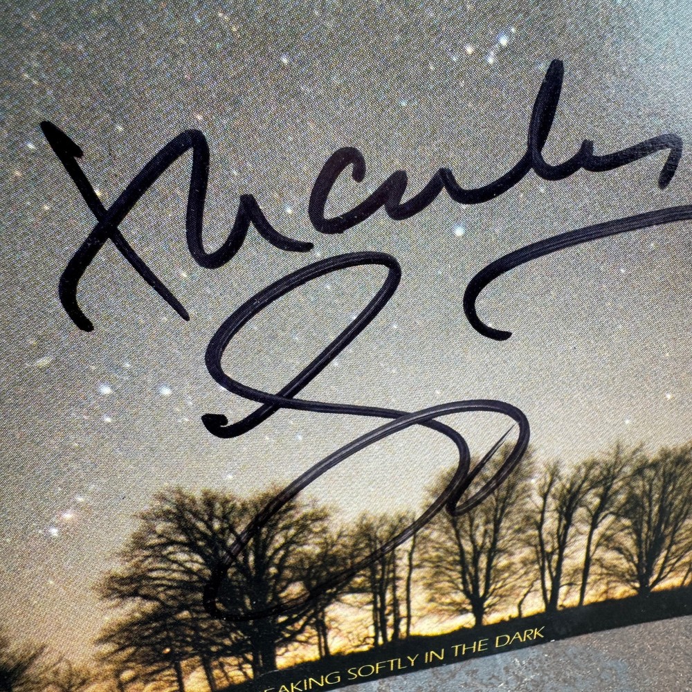 GARNET ROGERS - Speakling Softly in the Dark CD INSERT - SIGNED