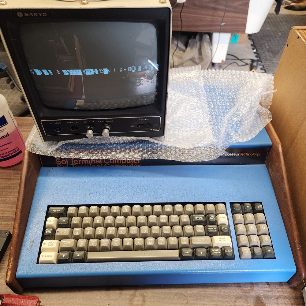 SOL-20 S-100 Computer System + Pro-Log M822/M823 Lab Equipment + Boards + DOCS