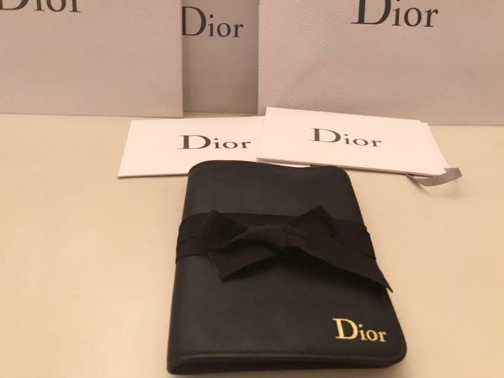 Christian DIOR Notebook Black
