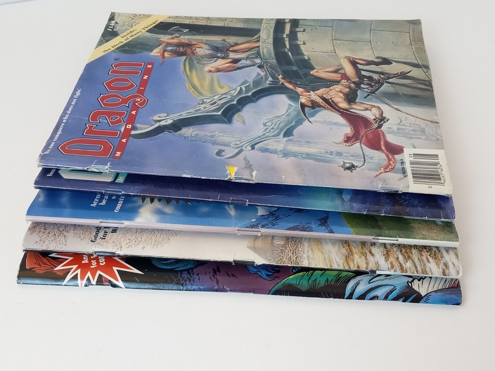 Dragon Magazine Lot TSR
