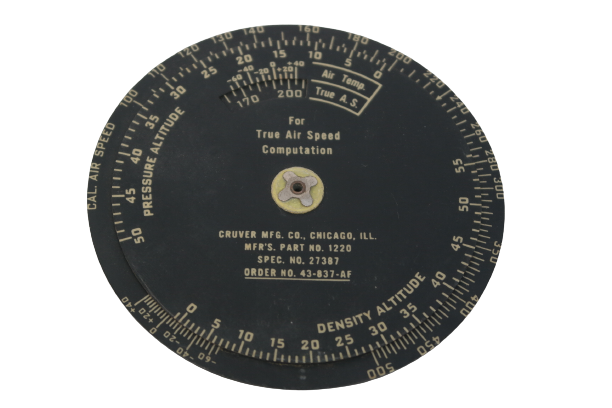U.S. Army Air Forces Time Distance Computer Type D-4 - WWII ERA