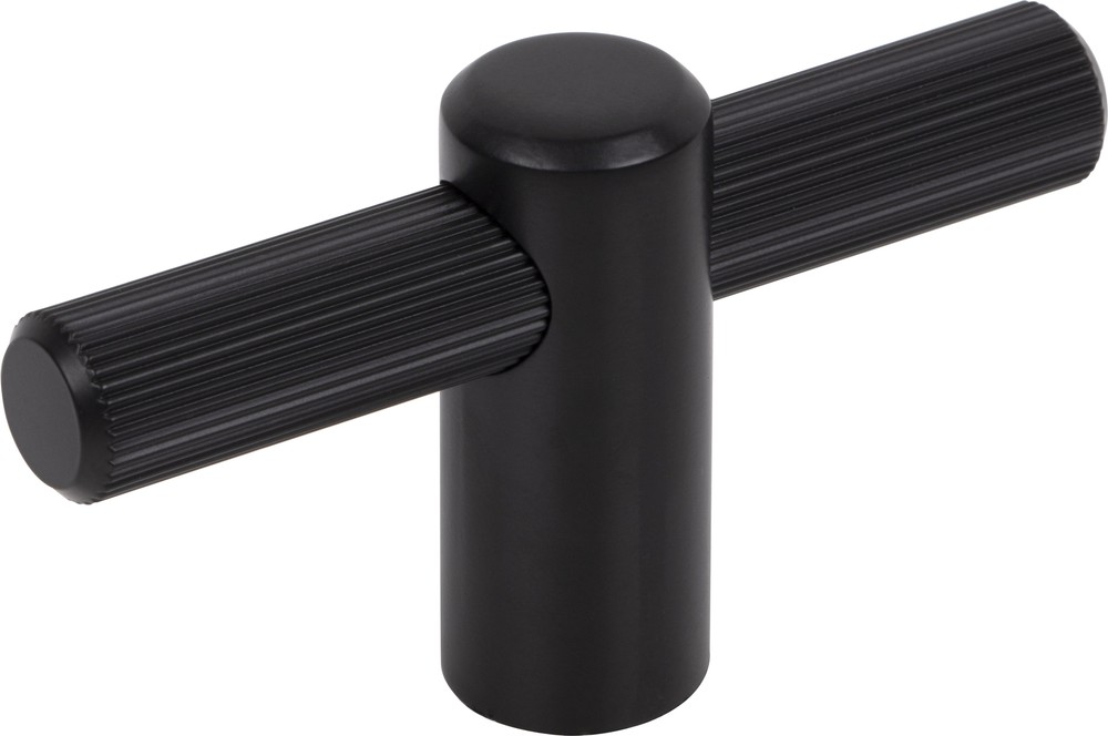 Top Knobs TK3251BLK Dempsey T-Knob 2 1/2" Flat Black