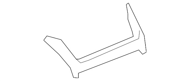 Graphite Silver Metallic Instrument Panel Accessory Upper Trim Panel (20762733)