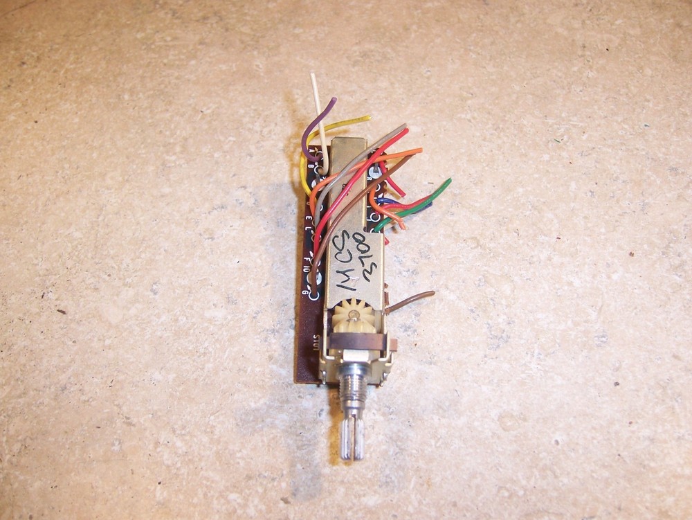 MCS 3700 AMFM Tuner Selector Switch