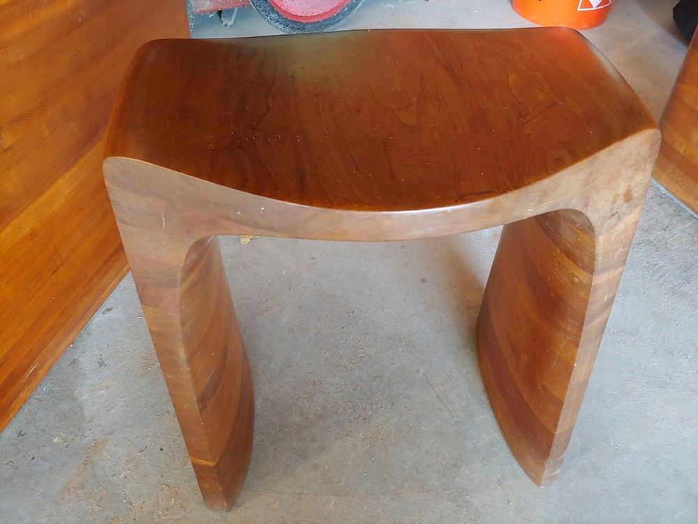 Hand made Cherry Wood Desk Circa 1975
